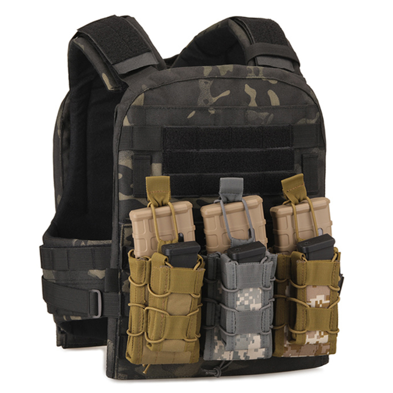 Pochette pour magazines AK AR  - Molle Mag Pouch Double Magazine 5.56 9Mm avis et prix