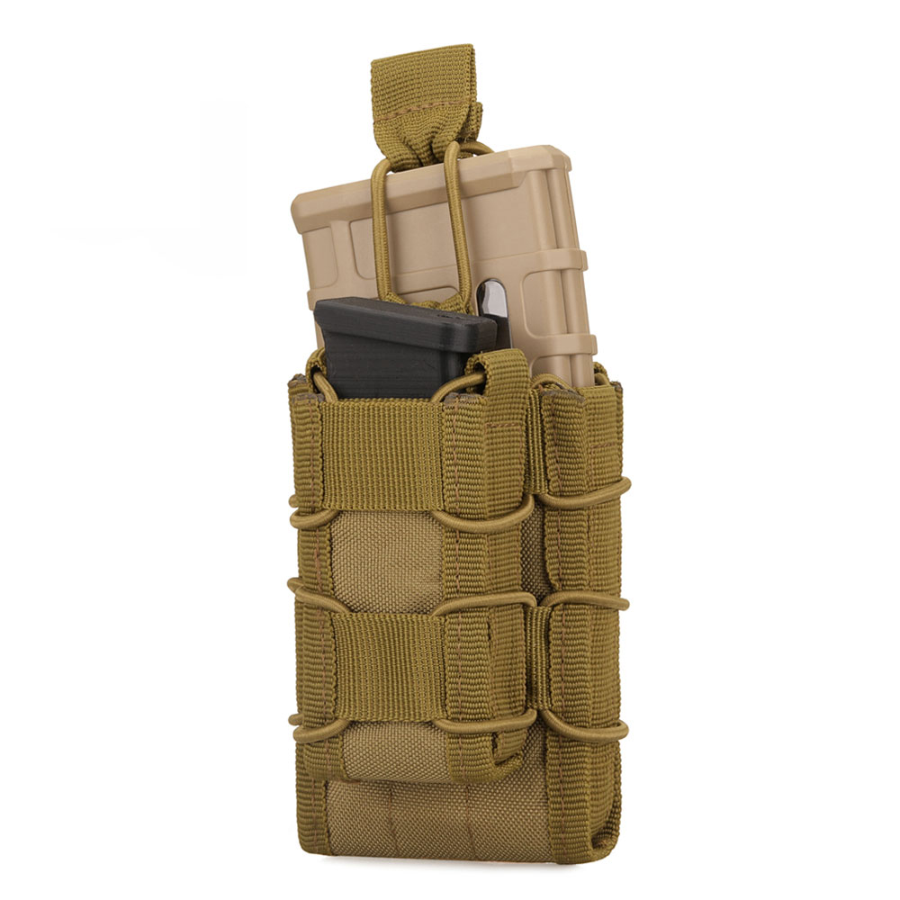 Pochette pour magazines AK AR  - Molle Mag Pouch Double Magazine 5.56 9Mm avis et prix