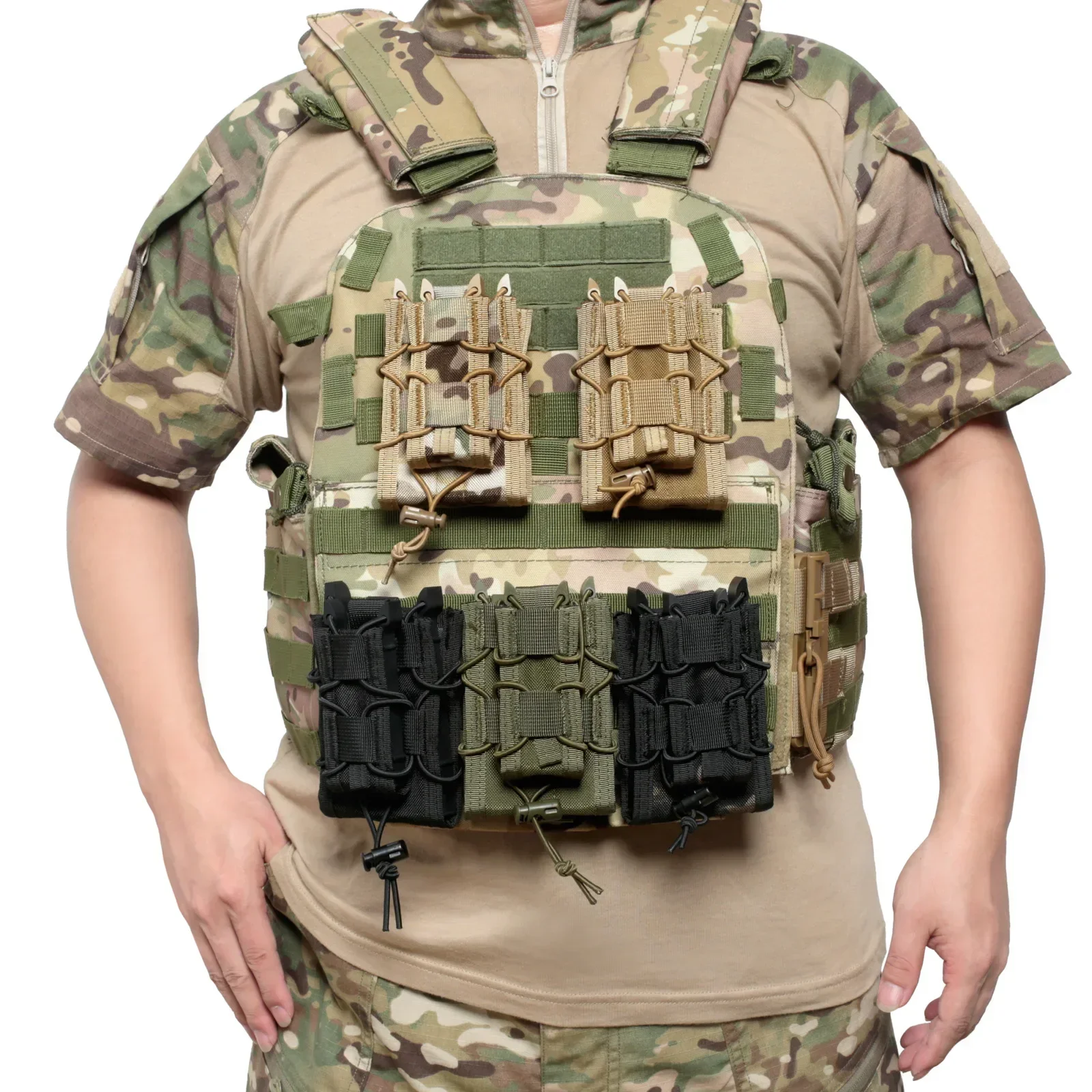 7Q 5.56 9mm Pochette de charge - Molle Mag Pouch Double Magazine 5.56 9Mm avis et prix